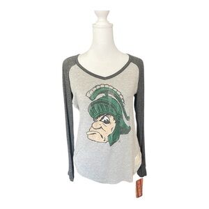 Women’s Michigan State Spartans Long Sleeve Tee size Medium NWT